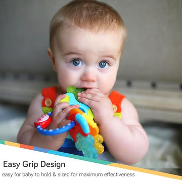 Ice Gel Teether Keys for Babies | Soft Teether 3M+