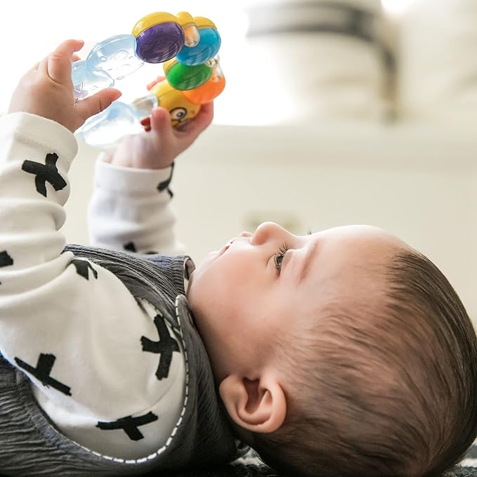 Einstein Teether-Pillar Rattle & Chill Teether | 3M+